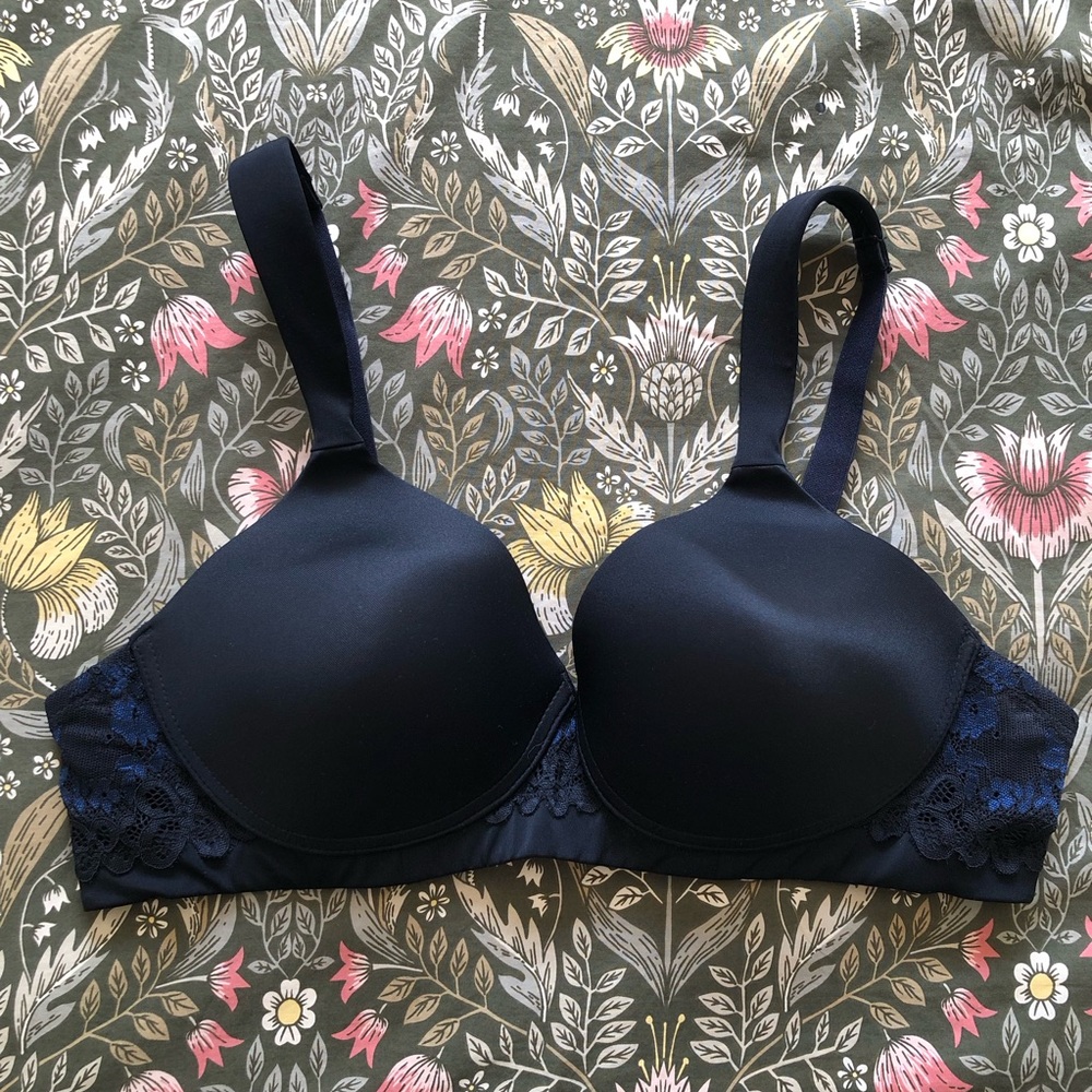 Leading Lady Smooth Navy T-Shirt Bra